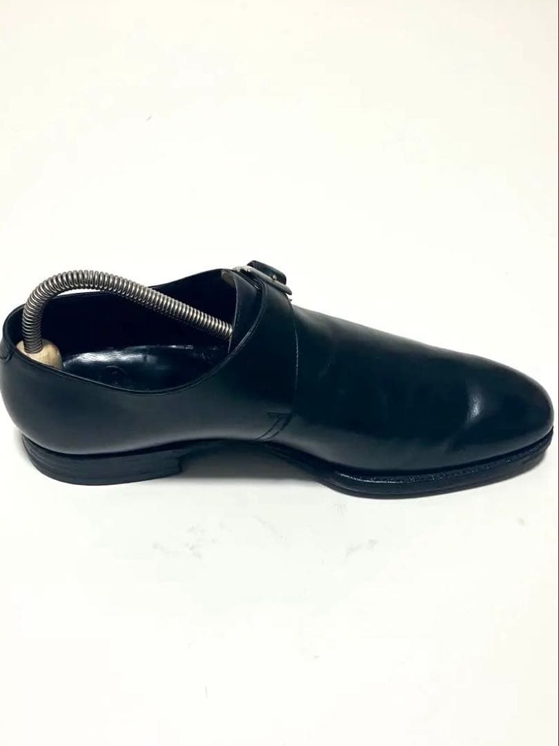 【良品】クロケット&ジョーンズ シングルモンク7 1/2E(27cm)