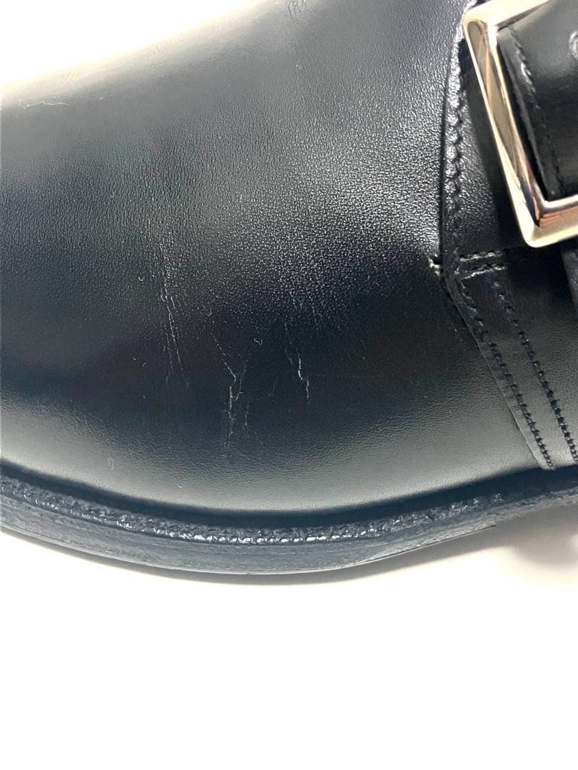 【良品】クロケット&ジョーンズ シングルモンク7 1/2E(27cm)