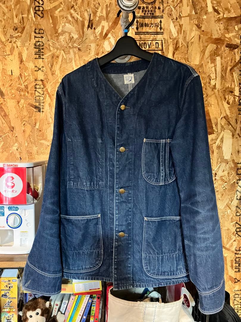 オアスロウ　ノーカラージャケット