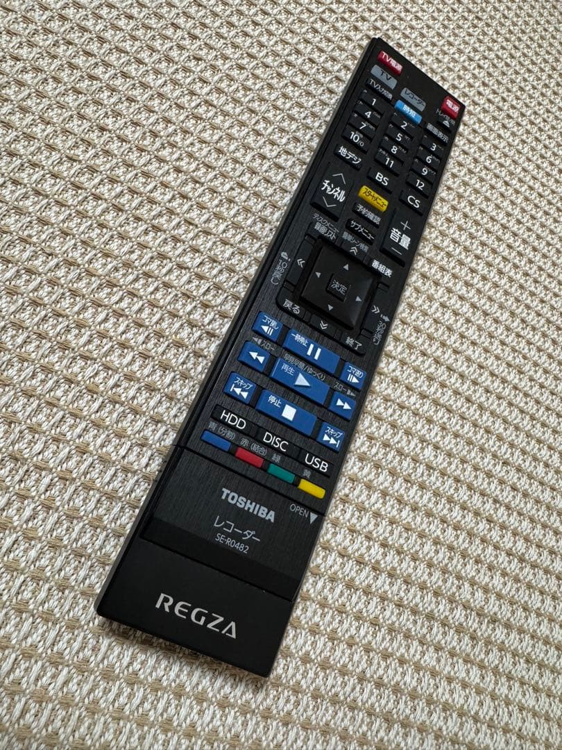 【美品】東芝 REGZA ブルーレイ DBR-T101 2022年製 1TB