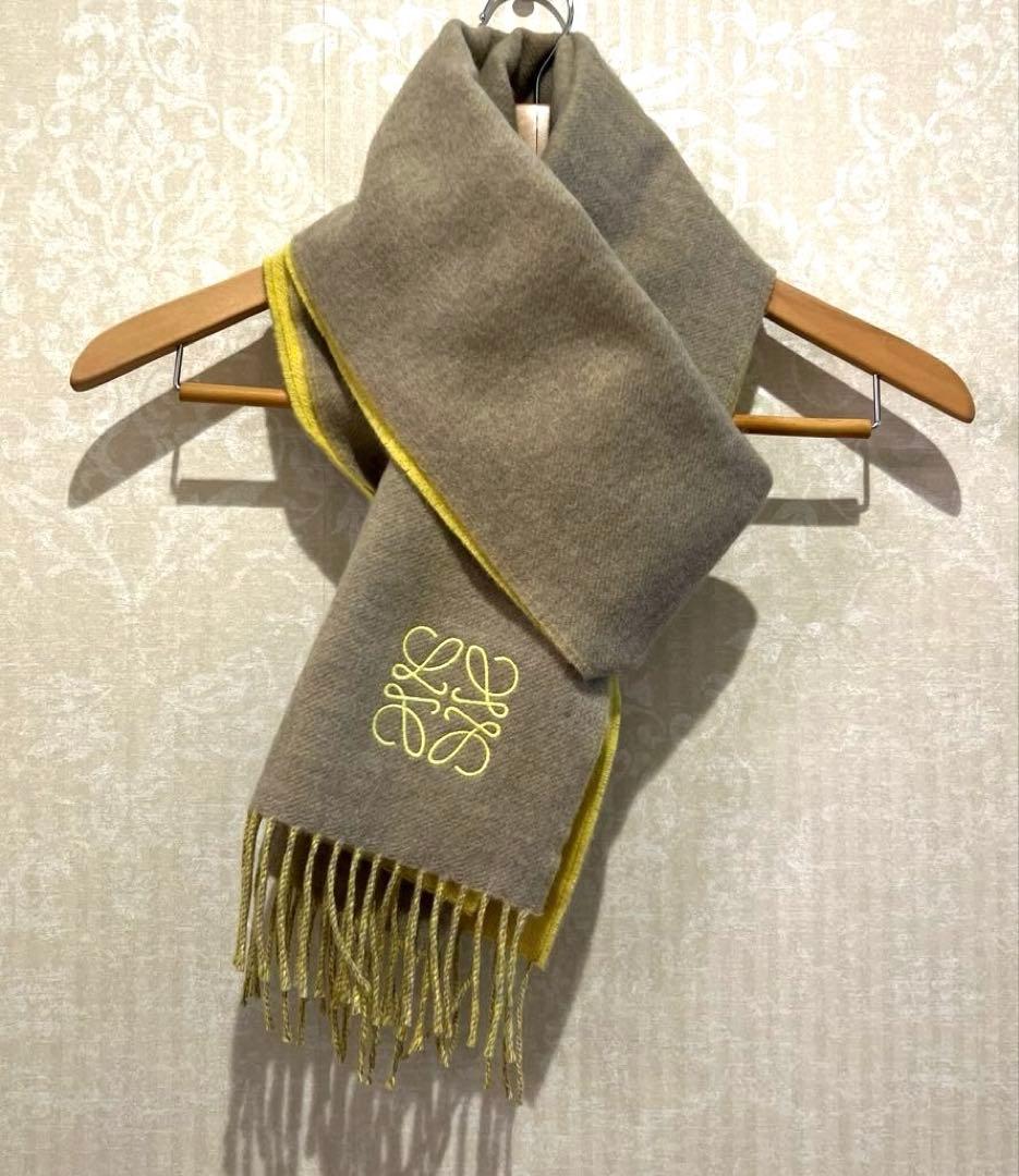 【ロエベ】LOEWE 新品未使用✨　リバーシブルマフラー