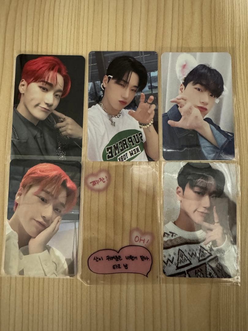 ateez サン　トレカ　セット