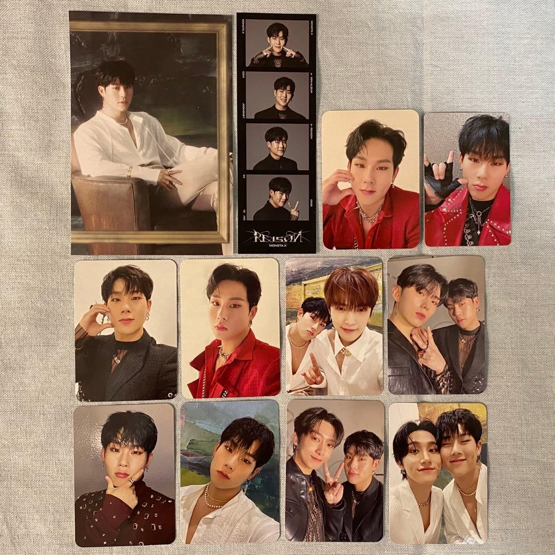 MONSTA X 12th Mini Album Reason ジュホンセット