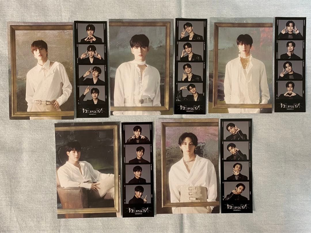 MONSTA X 12th Mini Album Reason ジュホンセット