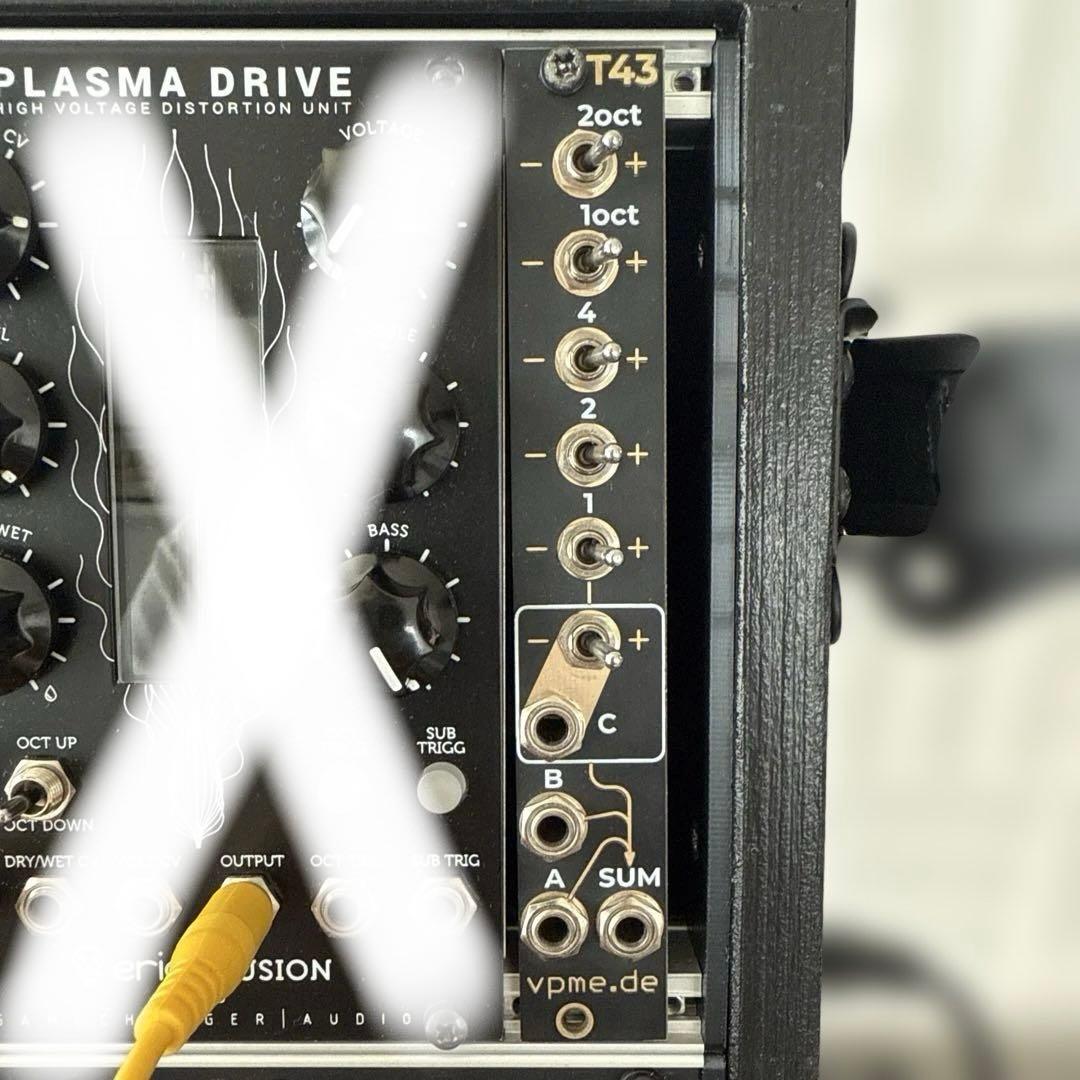 vpme.de T43 モジュラー シンセ modular ユーロラック