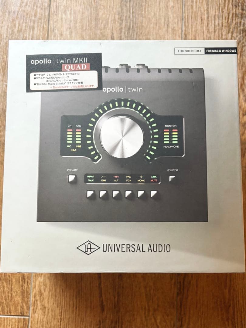 DTM・DAW Universal Audio Apollo Twin MKII QUAD