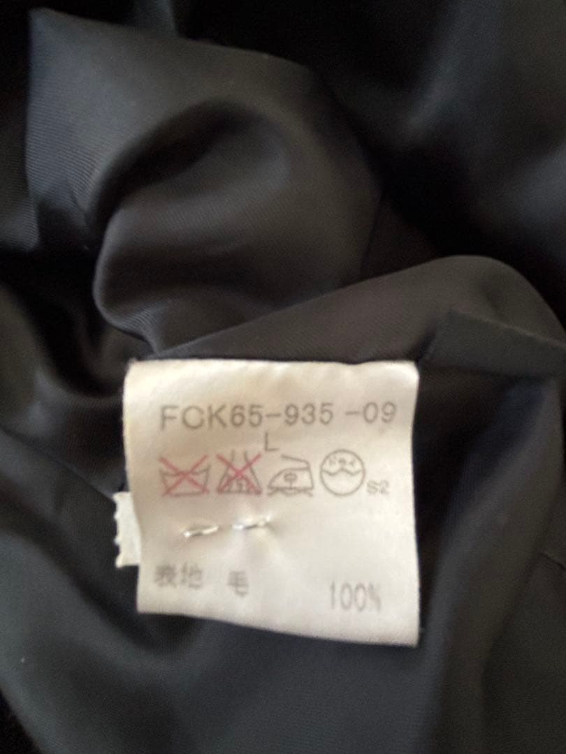 [Burberry]フード付きチェック柄ダッフルコート