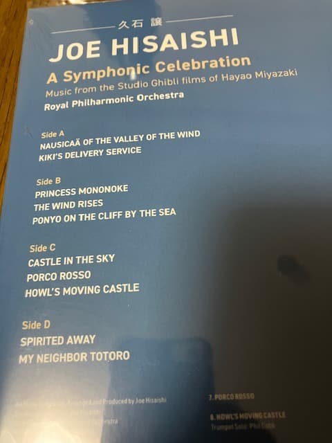 新品　久石譲 / A Symphonic Celebration ジブリ