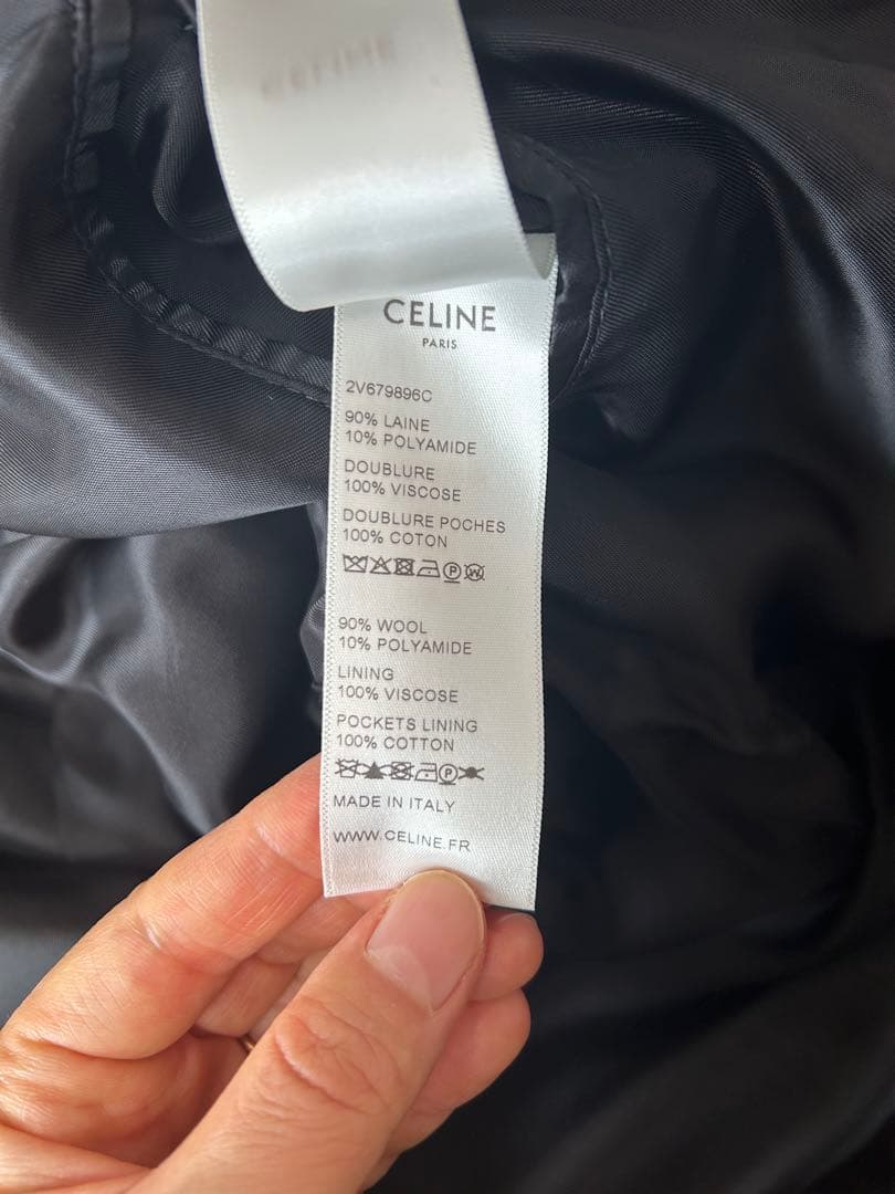 CELINEブラウン スタジャン