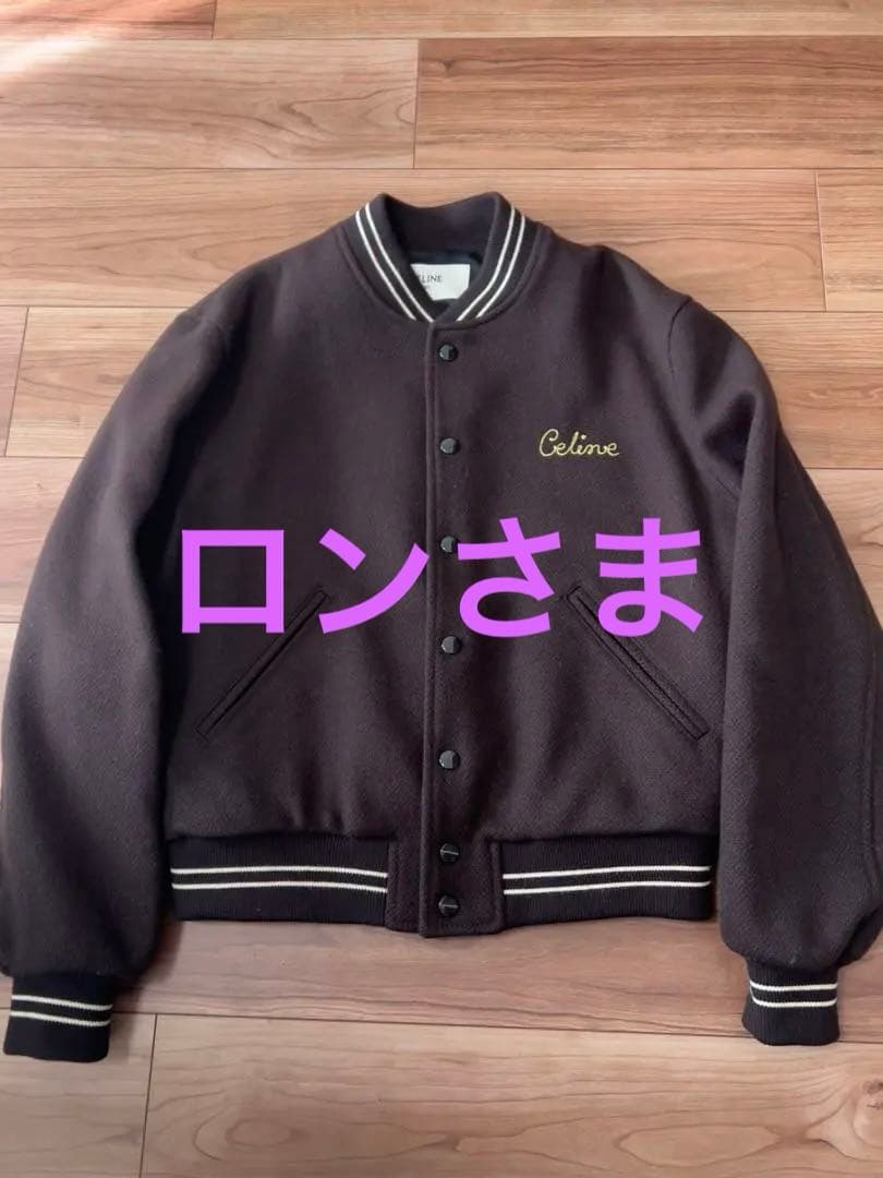 CELINEブラウン スタジャン