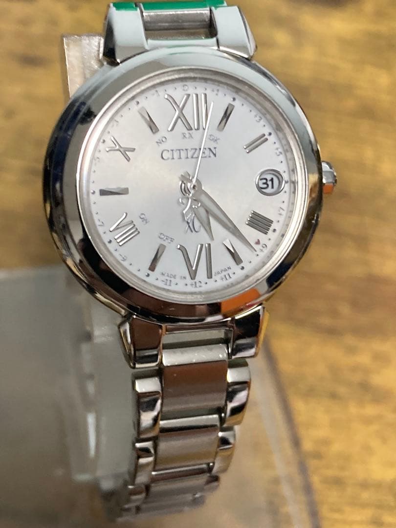 citizen xc ES9430-54A 電波時計 ソーラー 稼働