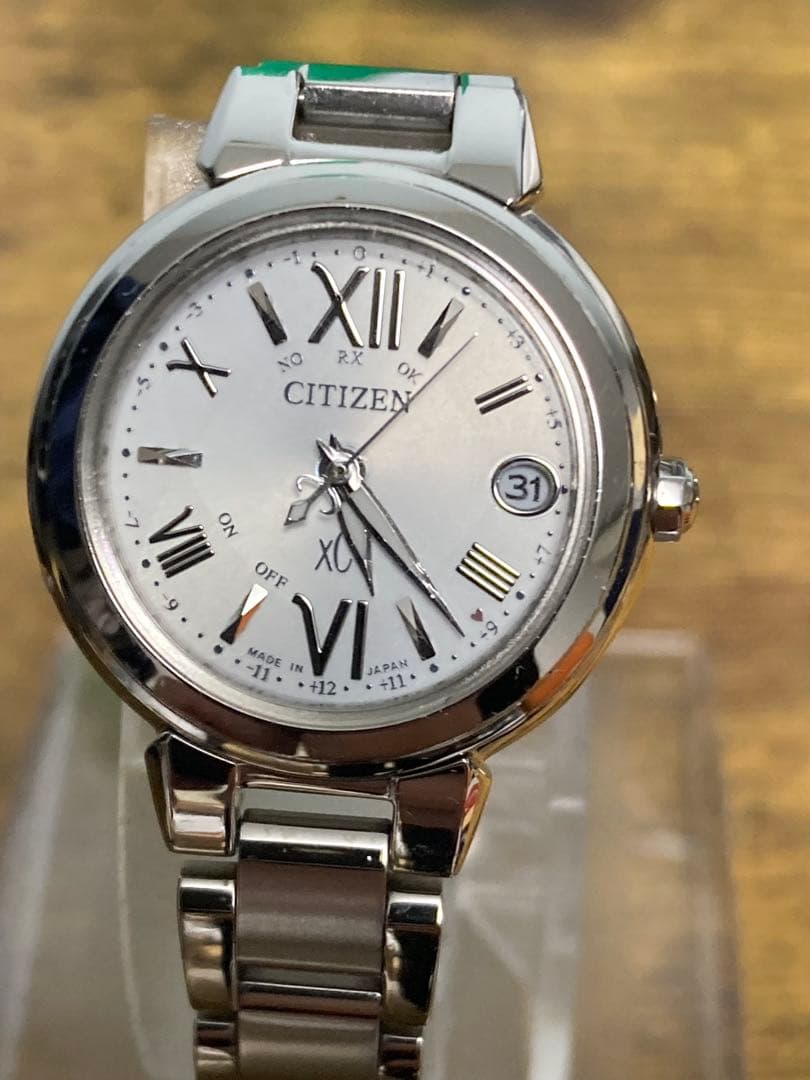 citizen xc ES9430-54A 電波時計 ソーラー 稼働