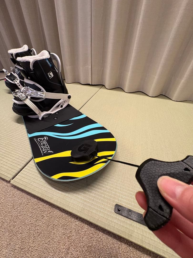 BURTON スノーボードセット　板120センチ