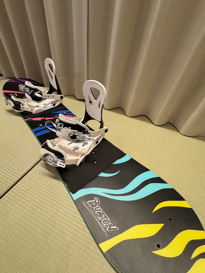 BURTON スノーボードセット　板120センチ