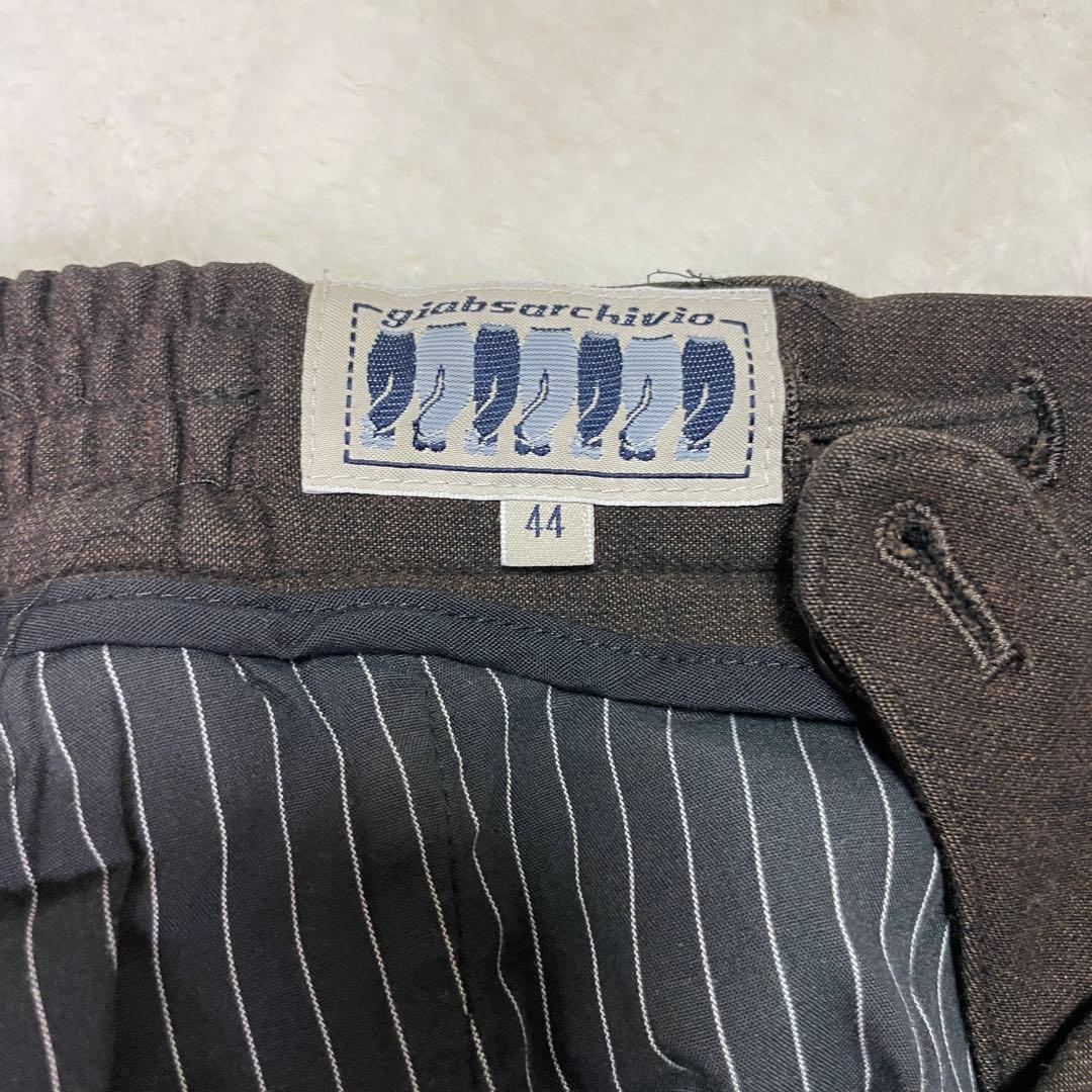 ジャブスアルキヴィオ　スラックス　ブラウン44