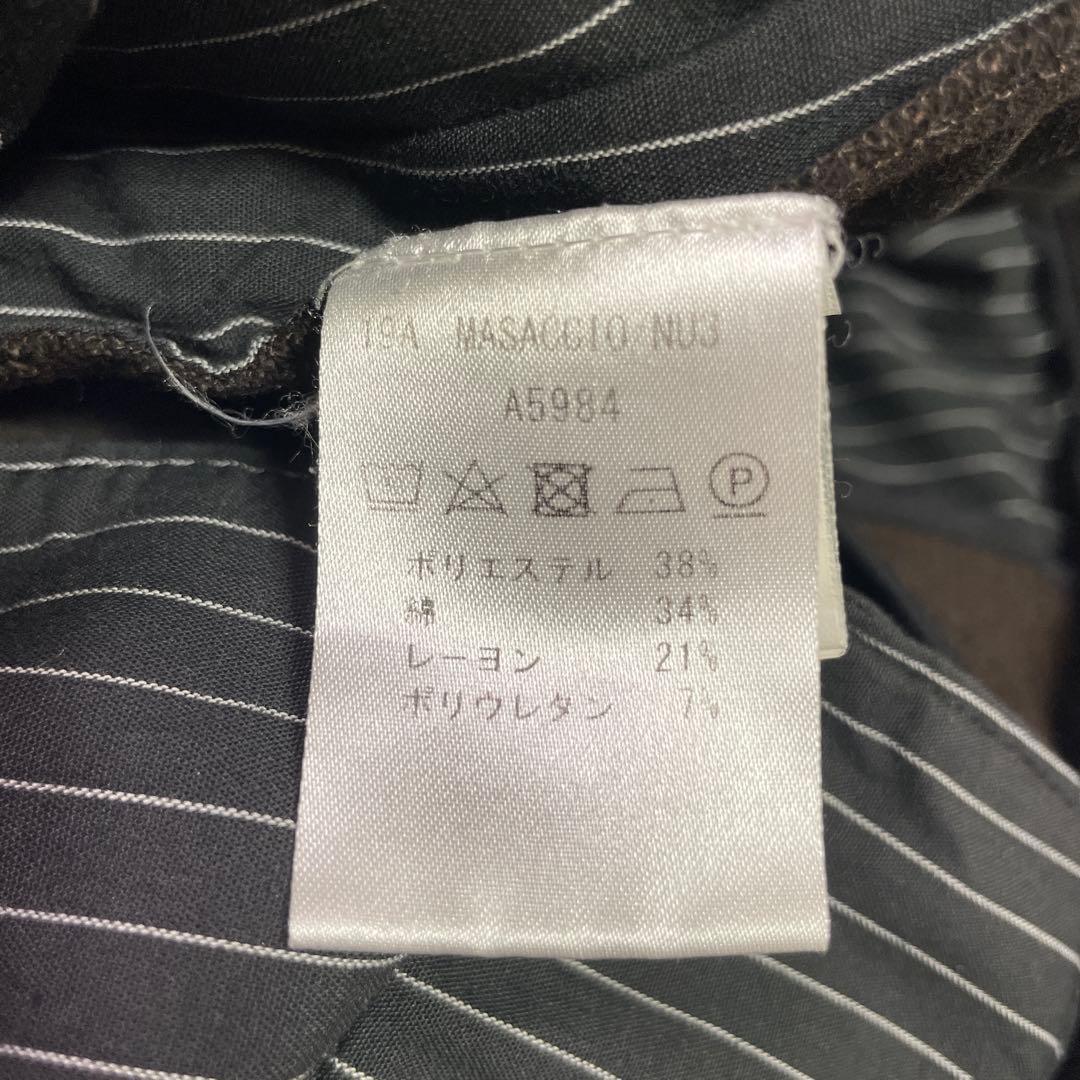 ジャブスアルキヴィオ　スラックス　ブラウン44