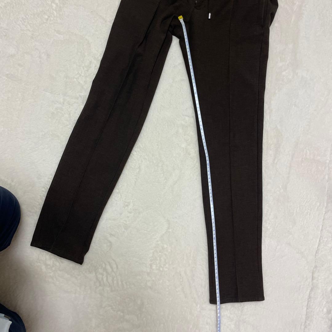 ジャブスアルキヴィオ　スラックス　ブラウン44