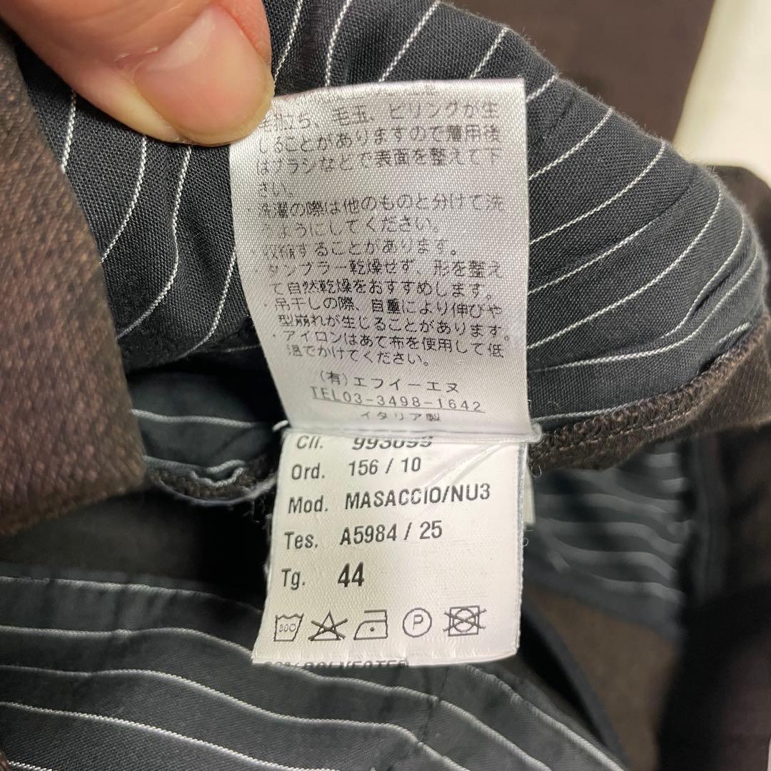 ジャブスアルキヴィオ　スラックス　ブラウン44