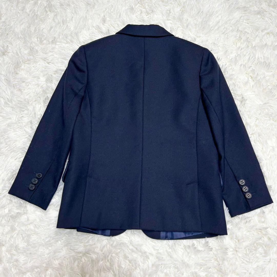 【美品】バーバリーロンドン フォーマル スーツ 紺ブレ キッズ 男の子 120