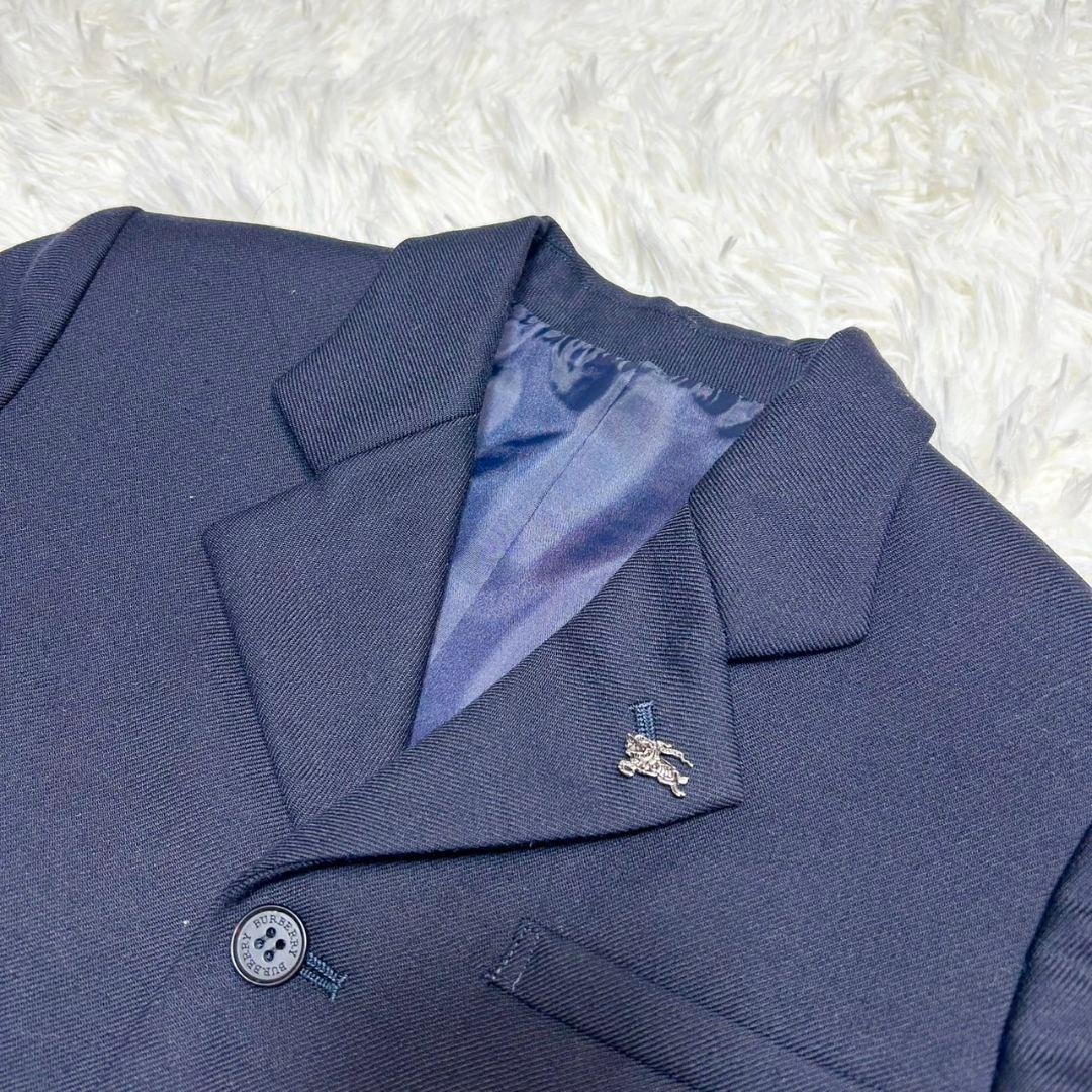 【美品】バーバリーロンドン フォーマル スーツ 紺ブレ キッズ 男の子 120