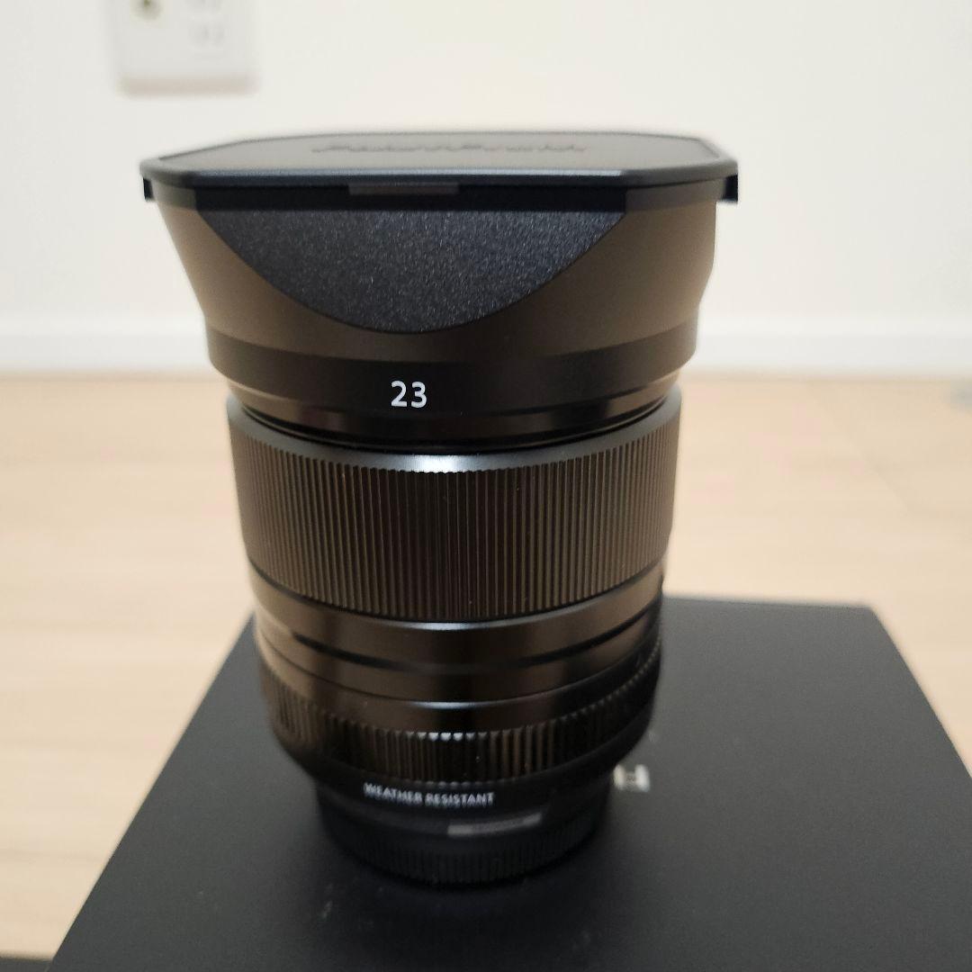け*ん様 ほぼ未使用☆XF 33mm F1.4 R LM WR 純正角型フード付