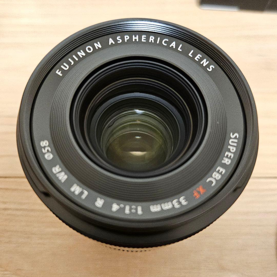 け*ん様 ほぼ未使用☆XF 33mm F1.4 R LM WR 純正角型フード付