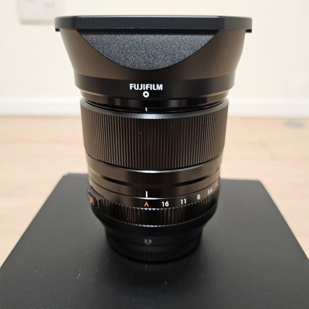 け*ん様 ほぼ未使用☆XF 33mm F1.4 R LM WR 純正角型フード付