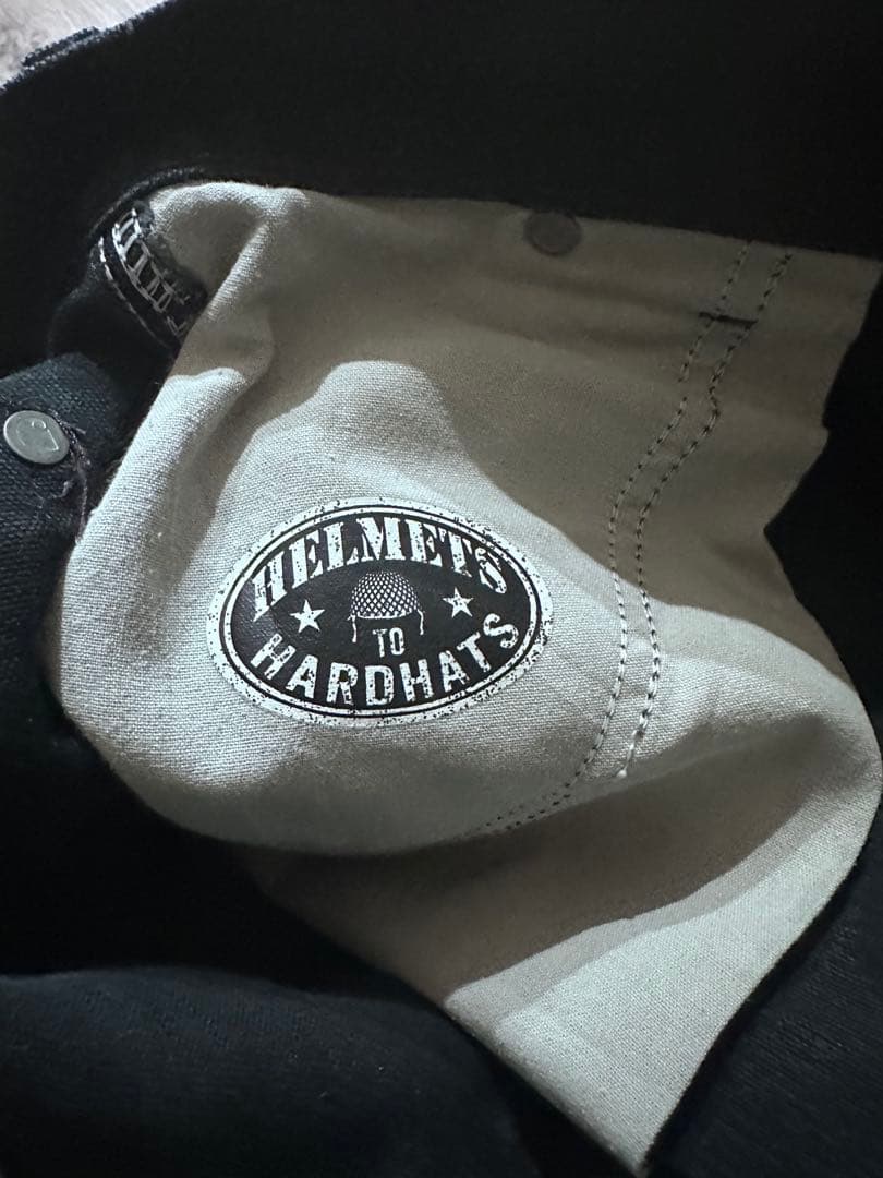 Carhartt ダブルニー ペンキ W36×30 USA製 ブラック