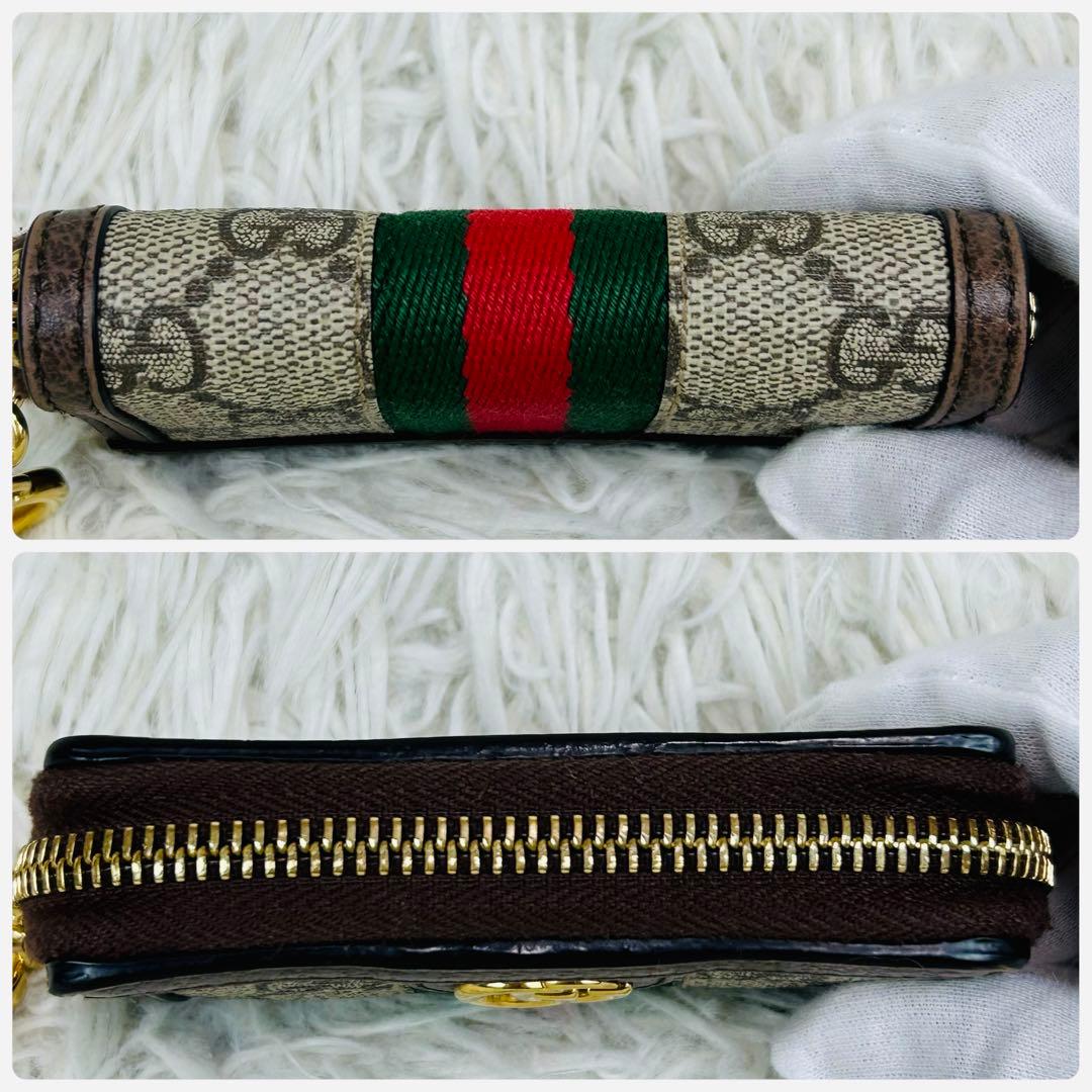 ✨美品 グッチ オフィディア GGキーケース Gキーフック 523157