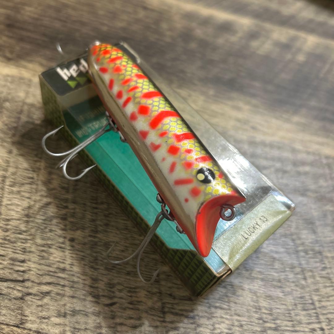 専用！　　　　レア！ オールド ヘドン ラッキー13 塗りの分厚いイケメンです！