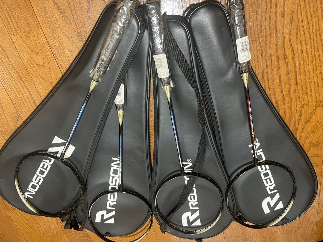 REDSON AEROPLUS バドミントンラケットまとめ売り4本