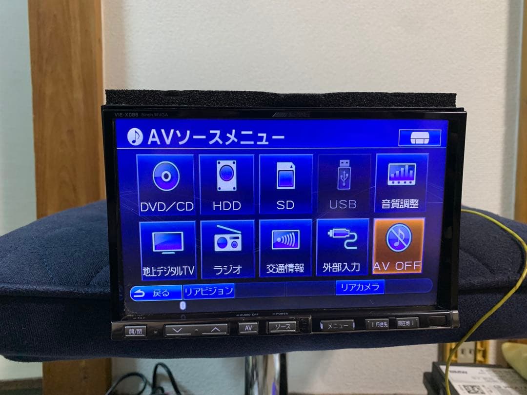 ALPINE VIE-X088 8インチ