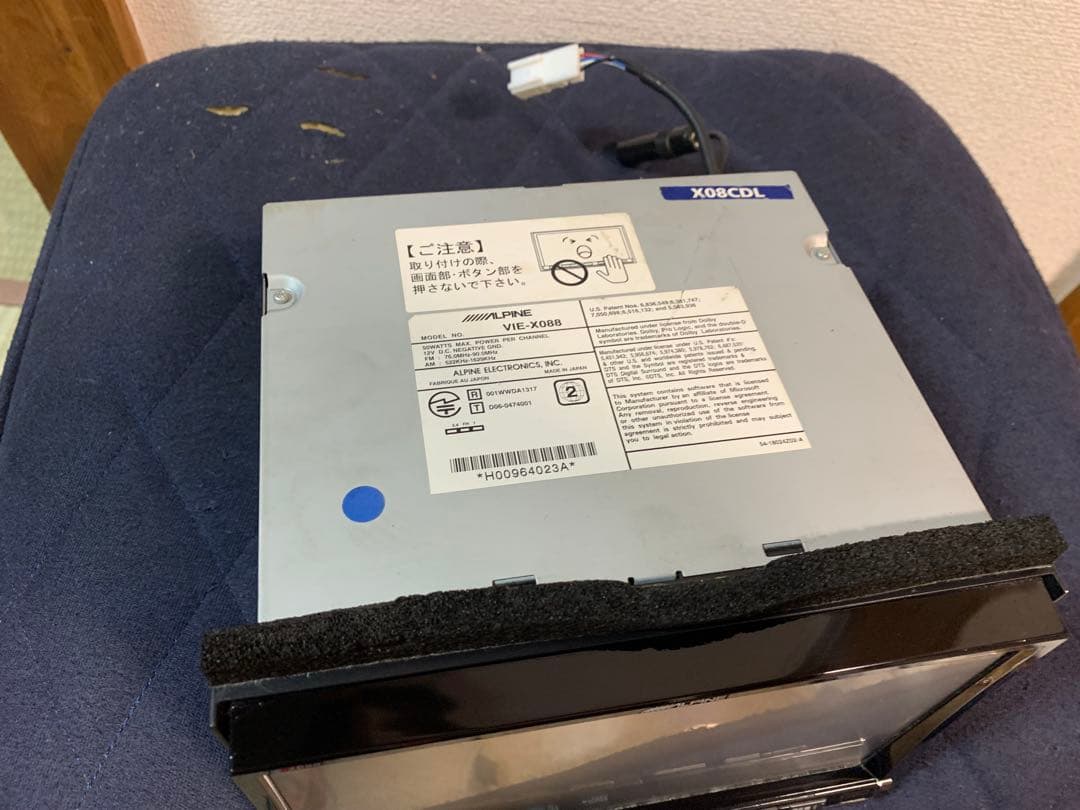 ALPINE VIE-X088 8インチ
