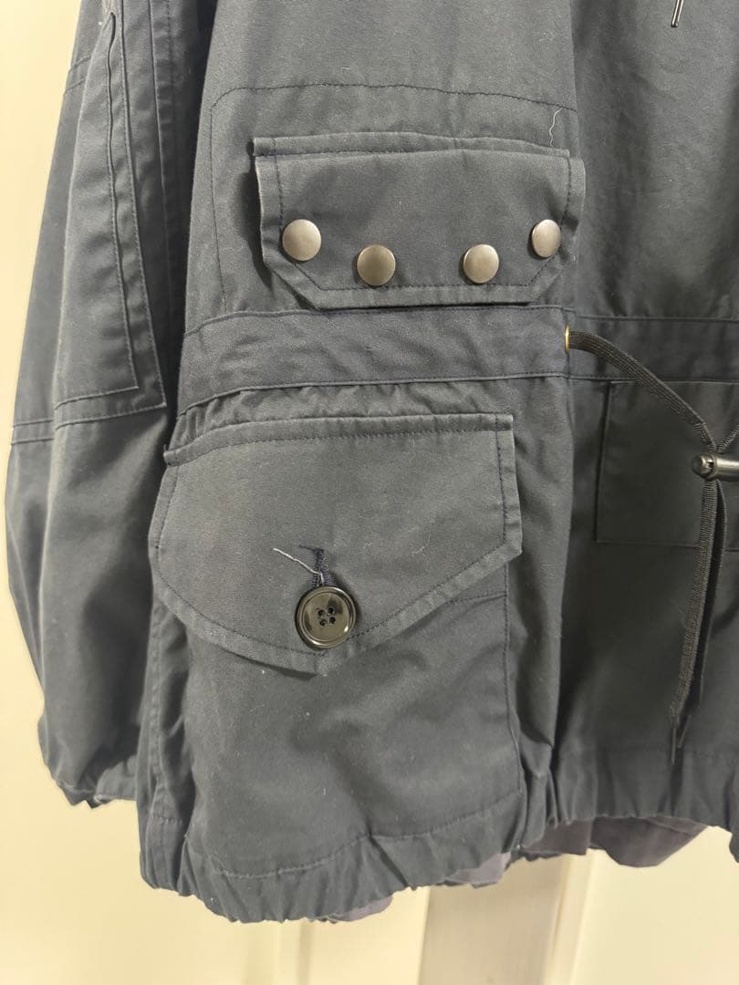 ロイヤルネイビー ベンタイルスモック waiper.inc