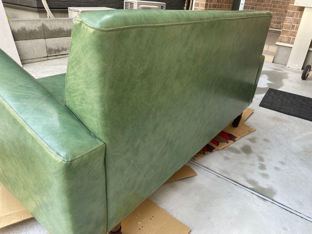 ♫【引き取り限定】b-company レザーソファ2.5人掛け♫