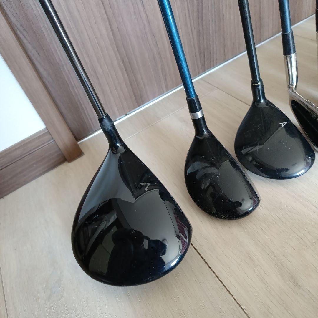 ゴルフクラブセットバッグ付け 13本 右利用