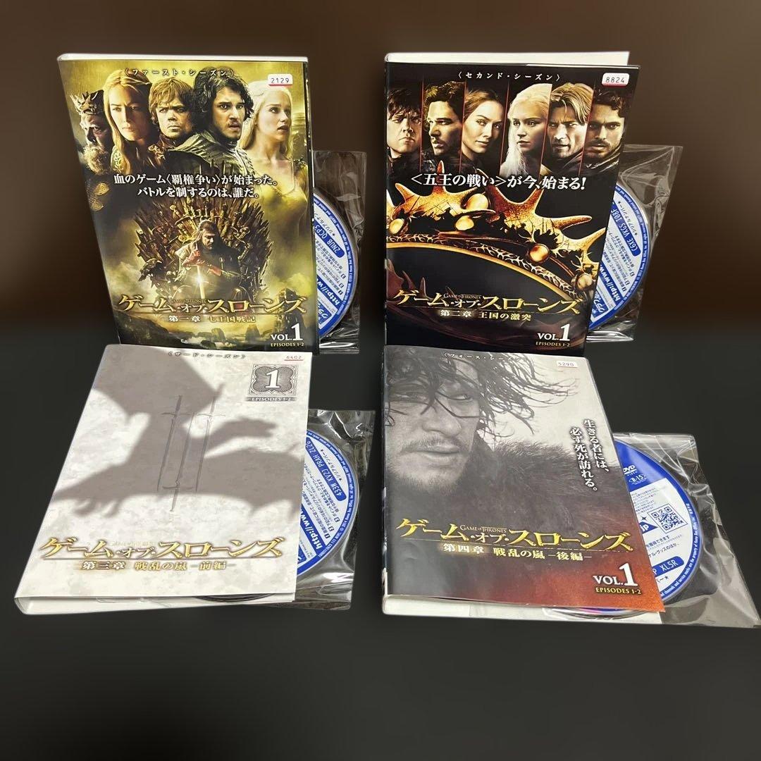 【✨ゲーム・オブ・スローンズ✨第一章〜最終章✨全巻セット✨DVD✨レンタル版✨】