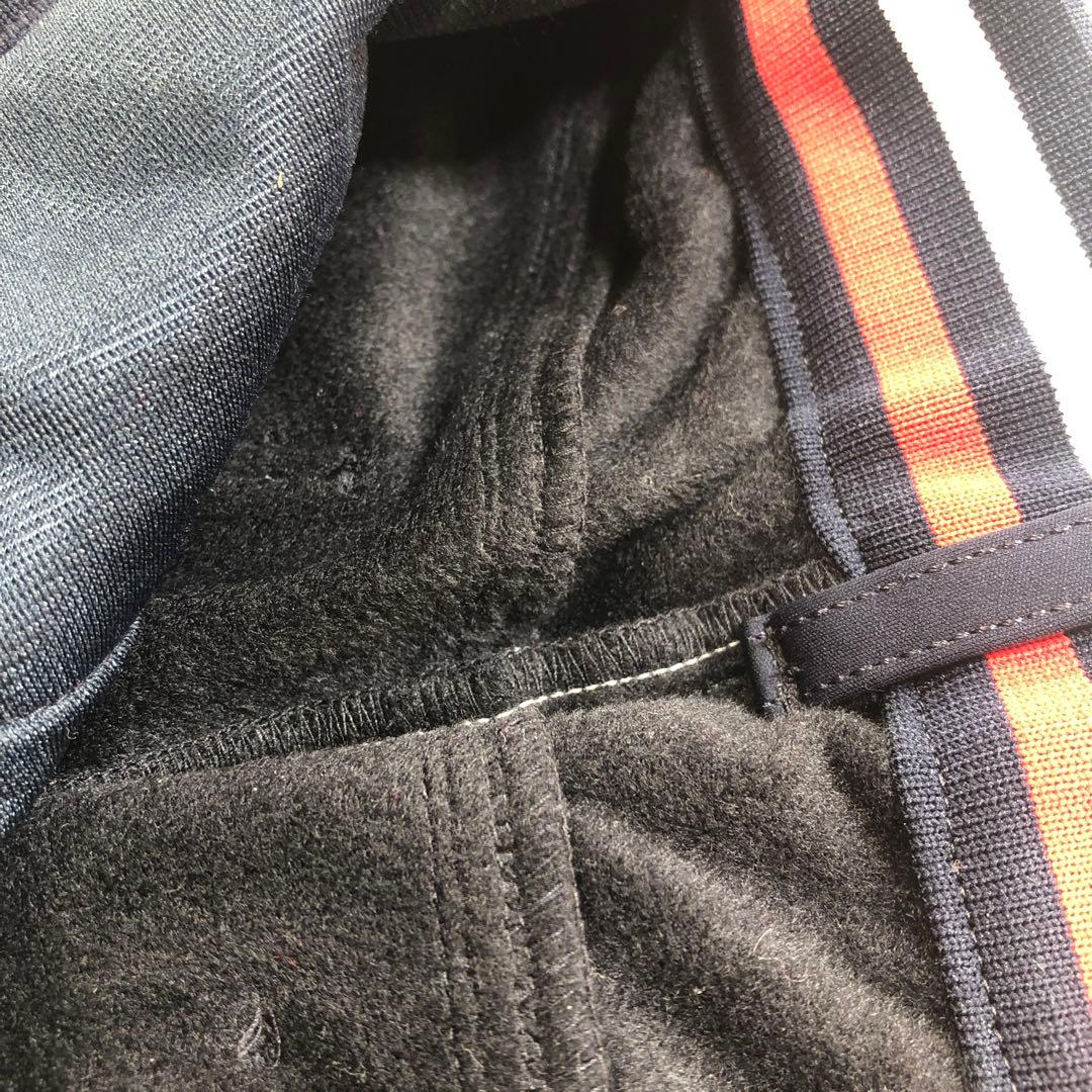 マンシングウエアゴルフ レディースパンツ 紺裏起毛M