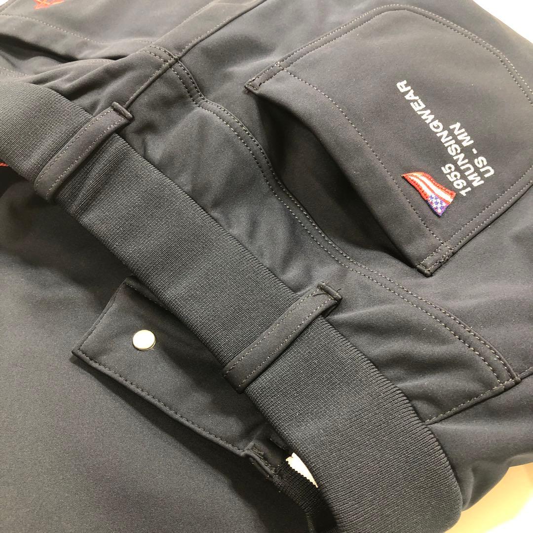 マンシングウエアゴルフ レディースパンツ 紺裏起毛M