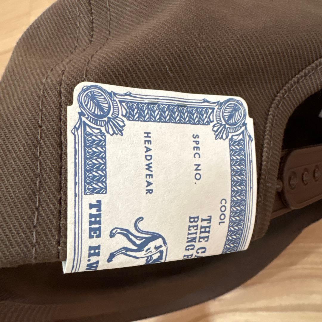 めんたいこ H.W.DOG & CO. ブラウンキャップ