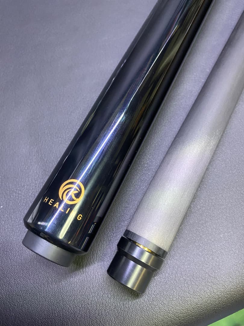 新品未使用 KHEALING ビリヤード キュー カーボン ブルー/ブラック