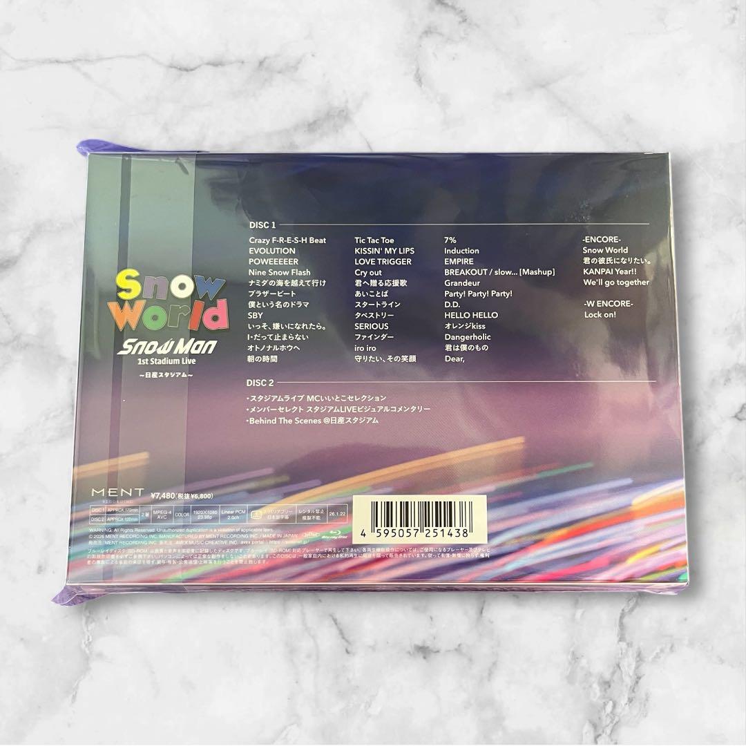 【BD】 Man 1st Stadium  World 銀テープ