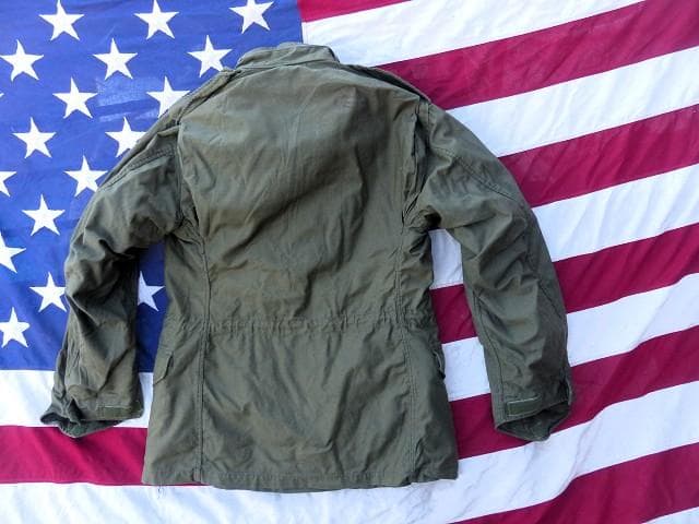米軍実物 1971　M65 フィールドジャケット S-R　アルミ　2nd　281