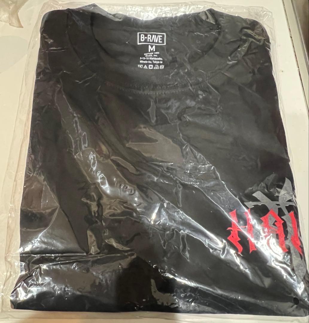 B-RAVE24018 HANA ロゴ Tシャツ M ブラック