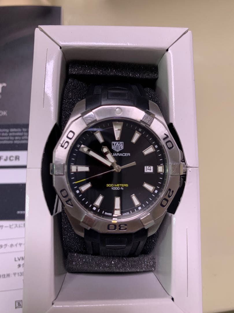 TAG Heuer Aquaracer ラバー 300m防水 タグホイヤー