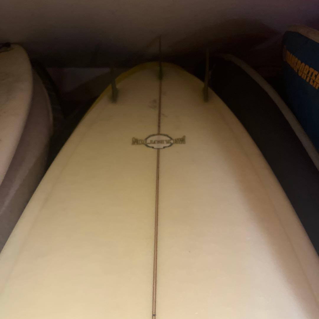 ラスティサーフボードサイズ6.8ぐらい厚み6センチ幅43ぐらいです