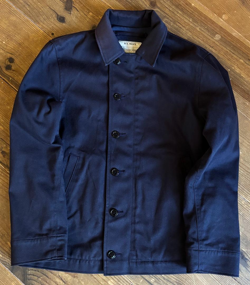 昇*色様 【REAL McCOY'S】US Navy Utility Jacke