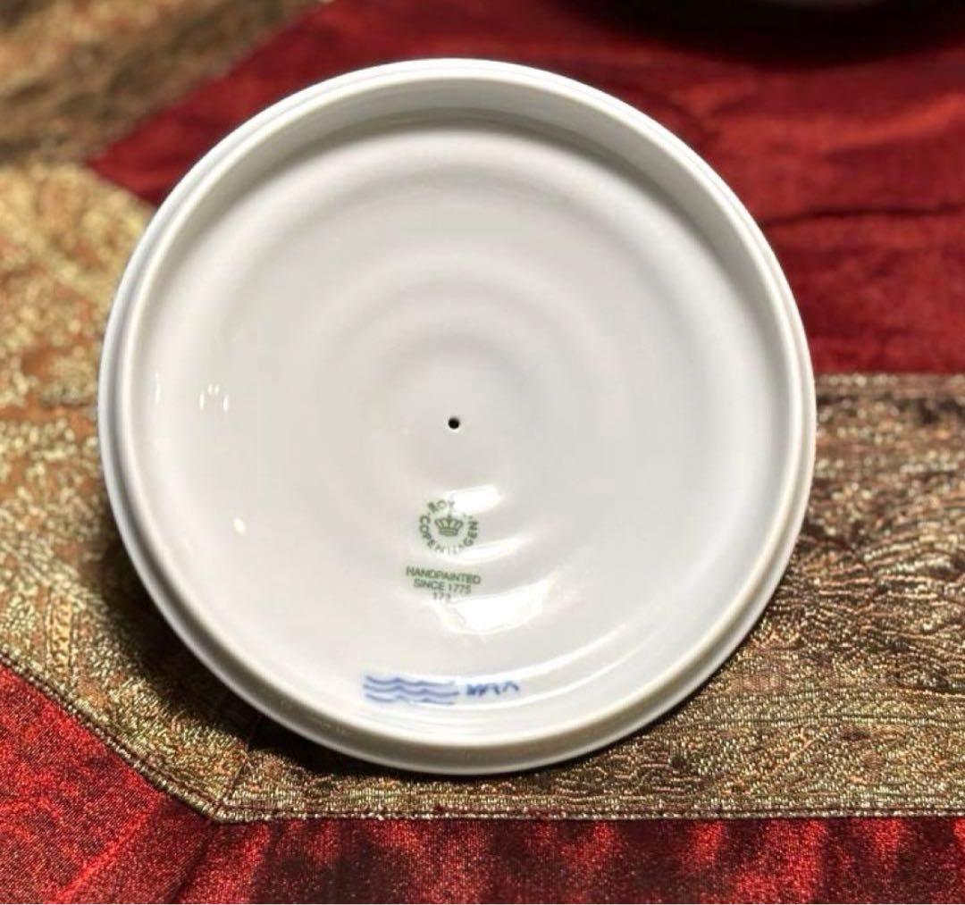 新品　  ブルーパルメッテ蓋付きボウル 2客セット