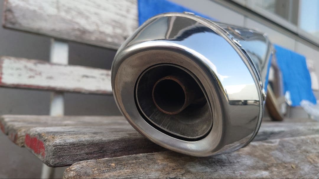 希少価値有　日本製　TAKEGAWA製のエキゾーストシステム　バイクマフラー