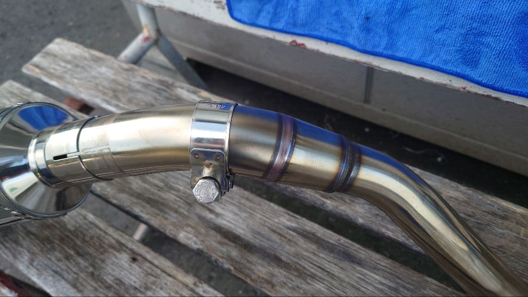 希少価値有　日本製　TAKEGAWA製のエキゾーストシステム　バイクマフラー